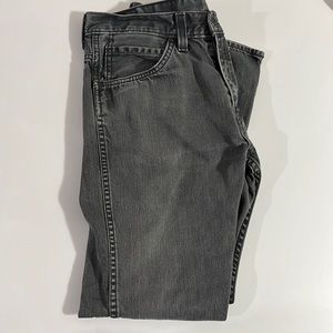 Mens grey jean Levi’s 33x30